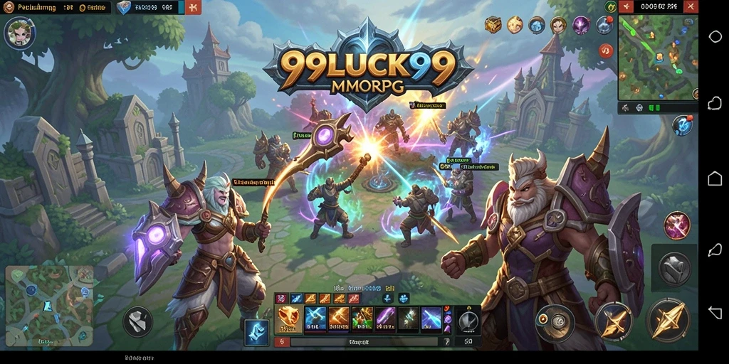 Tampilan gameplay yang menawan di dunia <strong>99LUCK99</strong> dengan karakter yang beragam.