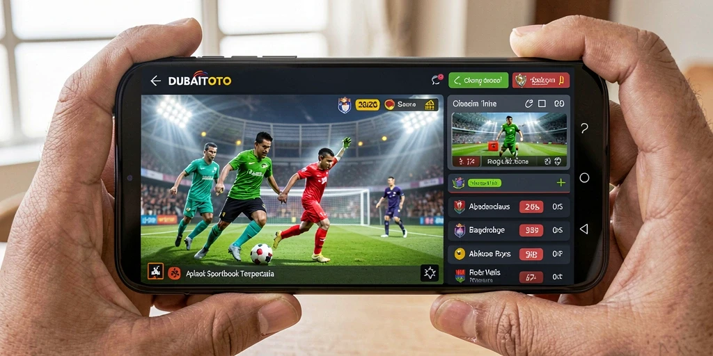 Tampilan gameplay DUBAITOTO dengan taruhan olahraga yang menarik.