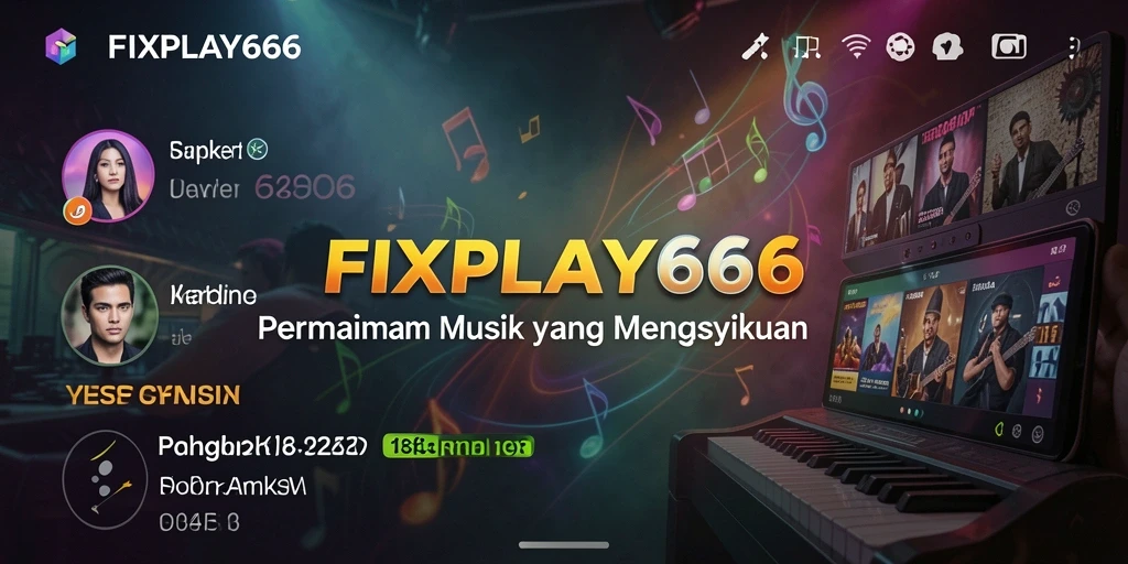 Tampilan gameplay FIXPLAY666 dengan pengalaman musik yang mengasyikkan.
