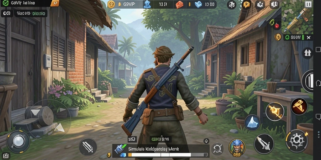 Gameplay G9VIP yang menampilkan interaksi karakter yang menarik.