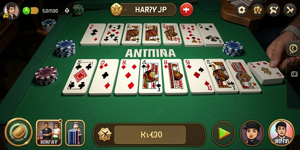 Tampilan gameplay HARAPJP yang seru dan interaktif.