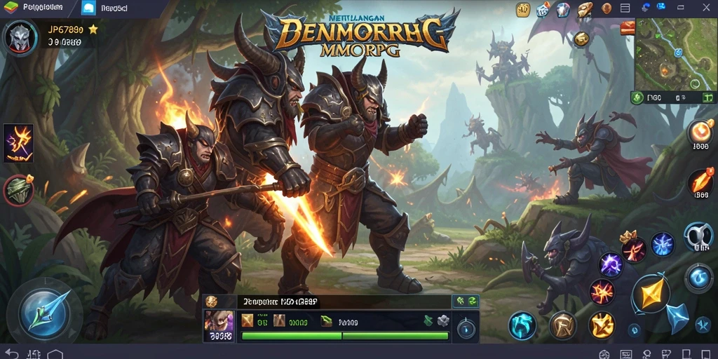 Screenshot gameplay <strong>JP6789</strong> menunjukkan petualangan seru dalam dunia MMORPG.