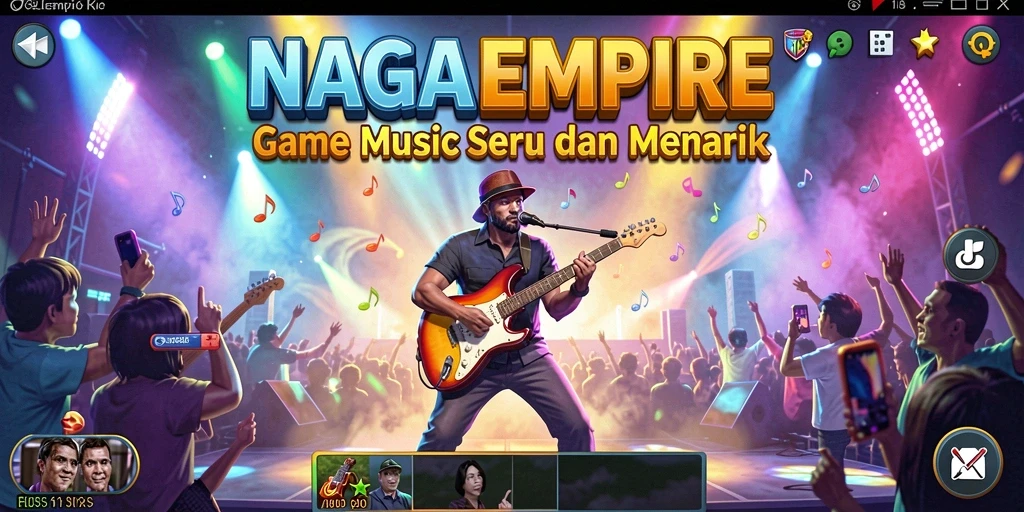 Tampilan permainan NAGAEMPIRE yang menarik dan penuh warna.