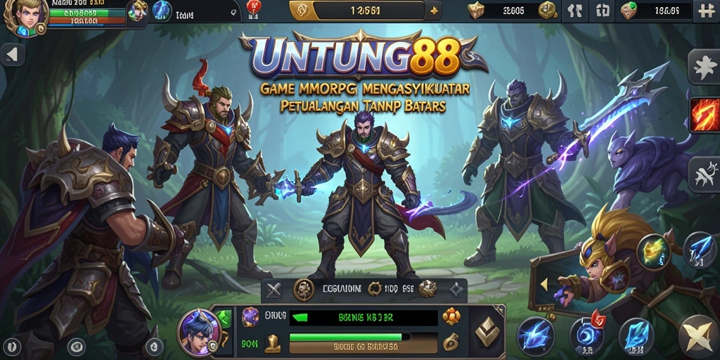 Gameplay UNTUNG88 yang menarik dalam pengalaman MMORPG.