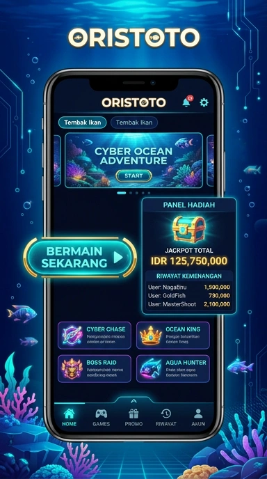 Oristoto menampilkan aplikasi terbaru dan terpopuler di halaman utama.